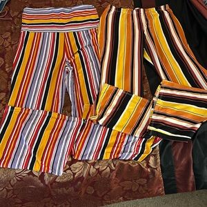 Stretchy Stripes Pants